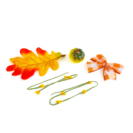 Decorațiune de toamnă – set 5 piese cu frunze – 2 modele [1]