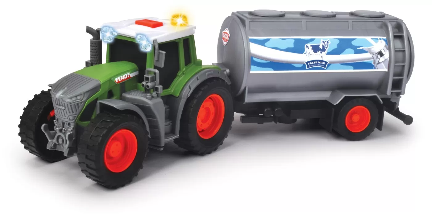 DICKIE FENDT TRACTOR CU CISTERNA DE LAPTE [1]
