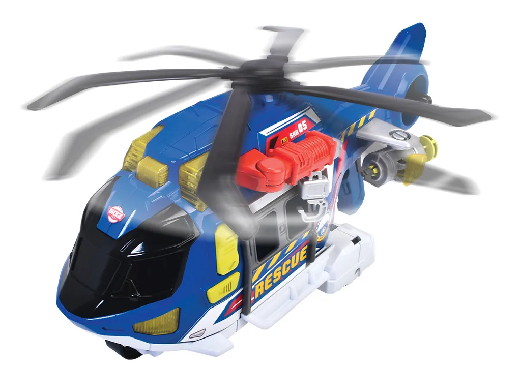 DICKIE TOYS ELICOPTER CU LUMINI SI SUNETE 39CM [5]