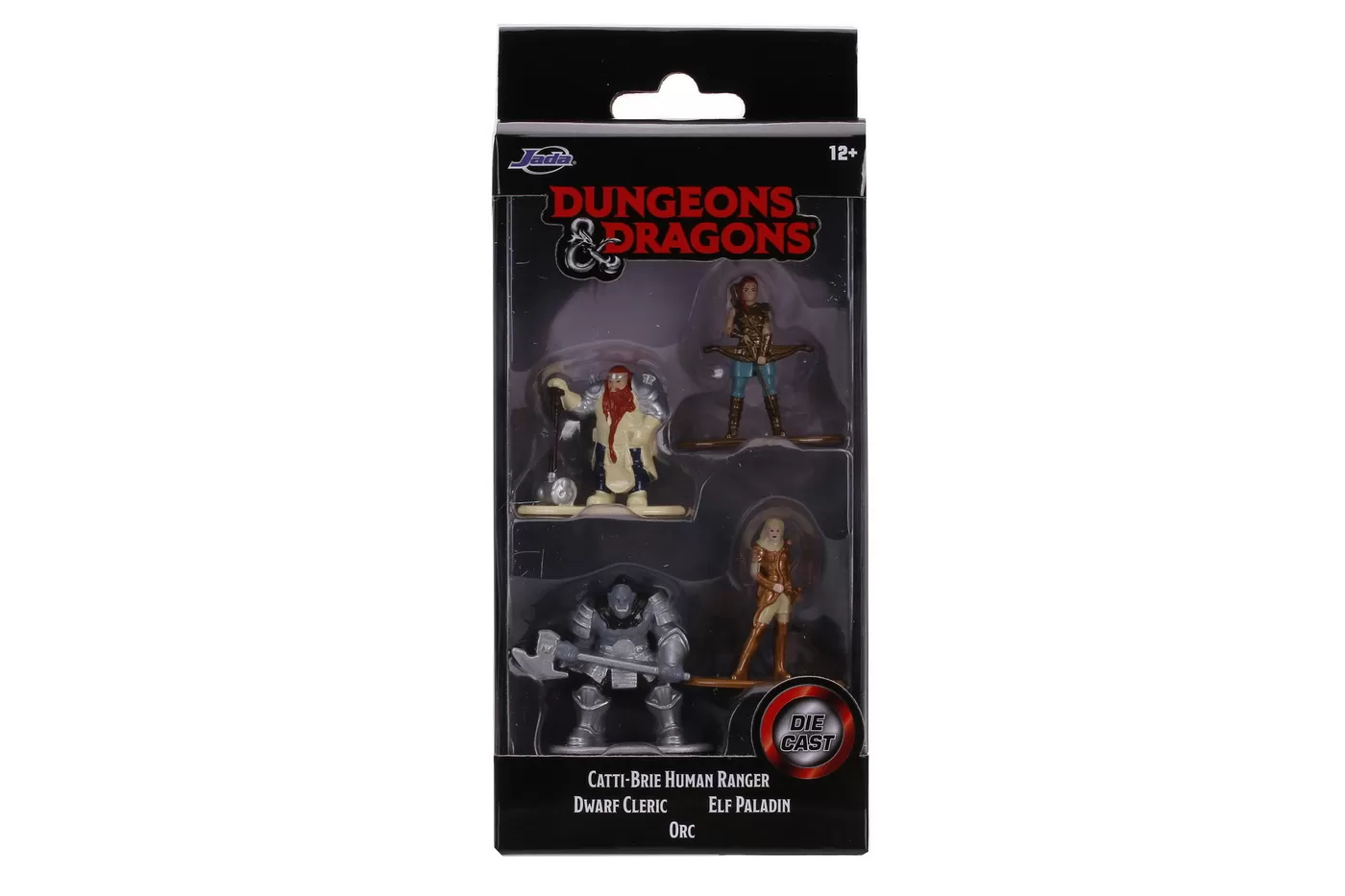 Figurine cu eroi si personaje - DUNGEONS DRAGONS SET 4 NANOFIGURINE 4CM