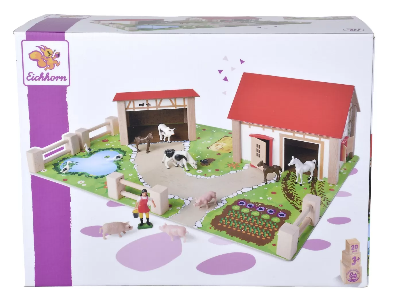 Figurine cu eroi si personaje - EICHHORN FERMA CU ACCESORII