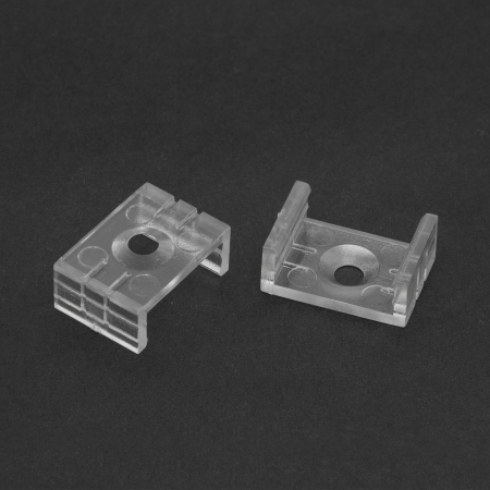 Accesorii LED - Element de fixare pt. profil de aluminiu (pt. profilel cod 41010A1-A2/41011A1-A2) - 2 buc.