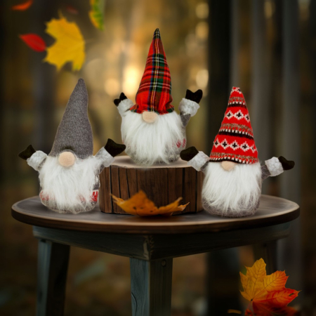 Produse de Crăciun - Elf scandinav de Crăciun - 20 x 8,5 x 25 cm - 3 tipuri