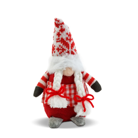 Elf scandinav de Crăciun - 8 x 14 x 20 cm - 2 tipuri [2]
