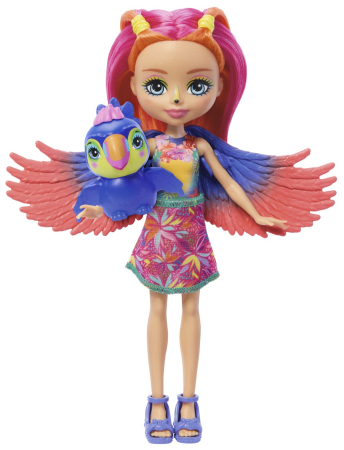 ENCHANTIMALS PAPUSI SI ANIMALUTE TRIPPI TOUCAN SI CANOPY [1]