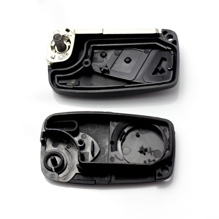 Fiat - Carcasa cheie tip briceag, 3 butoane, negru [1]