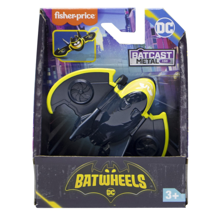 Universul Copiilor - FISHER PRICE BATWHEELS MASINUTA METALICA AVIONUL BATWING 1:55