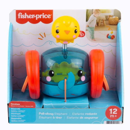Articole pentru bebeluși - FISHER PRICE JUCARIE DE TRAS ELEFANTEL
