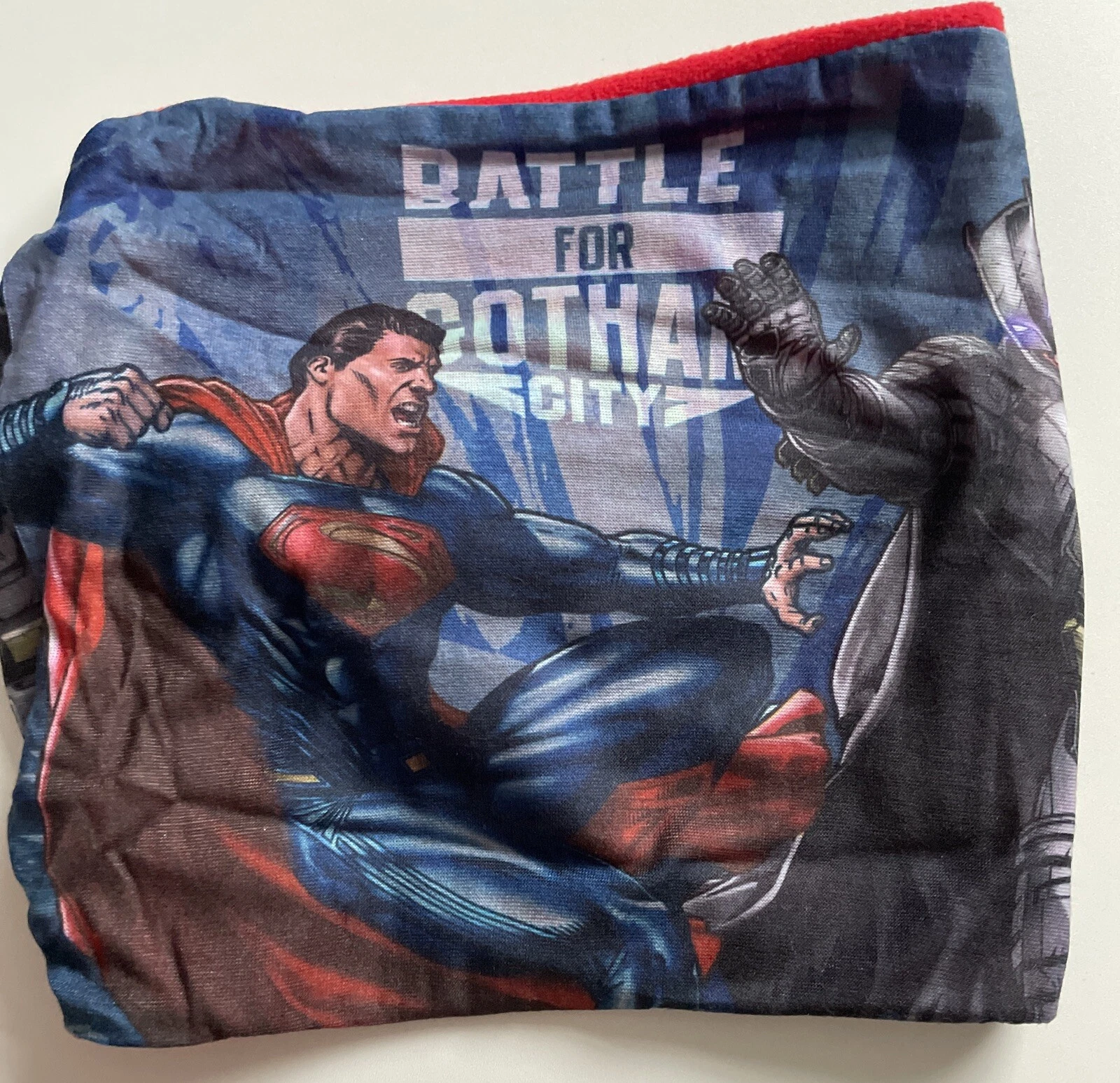 Fular tip snood pentru copii, Batman vs Superman [1]