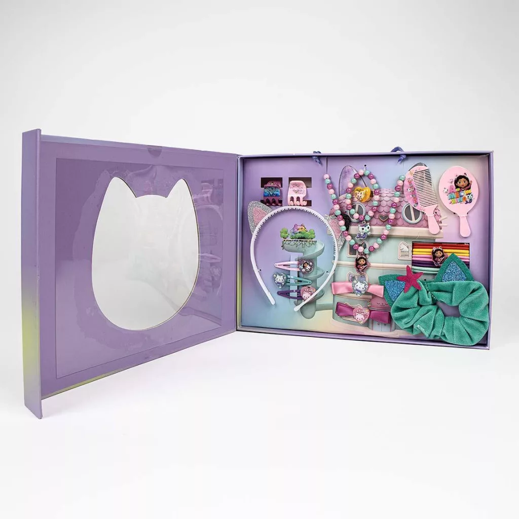 Gabby’s Dollhouse Cat-tastic set de bijuterii și accesorii pentru păr, 23 piese [1]