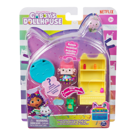 Gabby's Dollhouse - GABBYS DOLLHOUSE BEBE CUTIUTA SI CAMERA MESTESUGURILOR