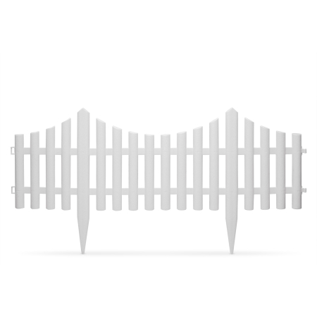 Gard/bordura pt. paturi de flori 60x23 cm - mat. plastic [1]