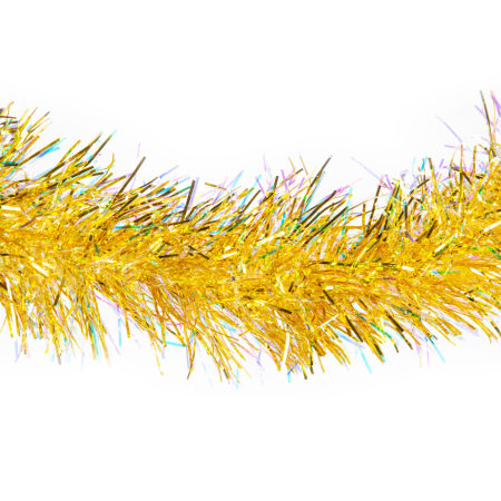 Articole pentru casă - Ghirlandă aurie - 200 x 10 cm
