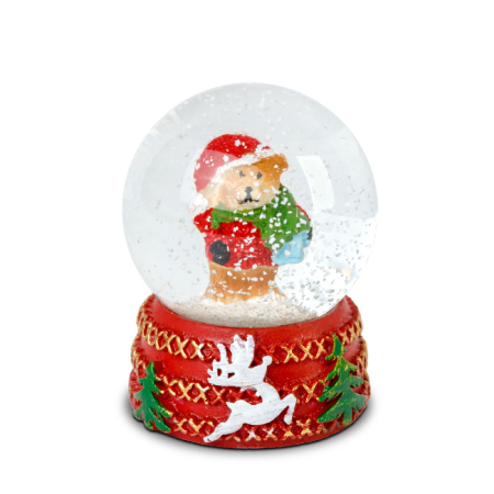 Glob de Crăciun cu zăpadă – 4 modele – Ø45 x 62 mm [1]