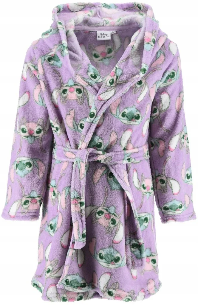 Halat de baie pentru copii Disney Lilo & Stitch Alien Purple [1]