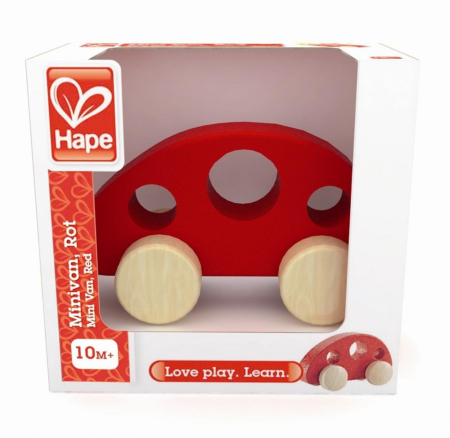 Universul Copiilor - HAPE MINI FURGONETA ROSIE