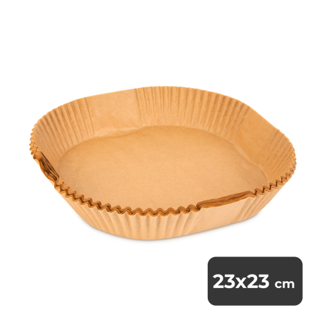 Articole pentru casă - Hartie de copt pentru friteuza cu aer - pătrată - 23 cm - 50 buc/pachet