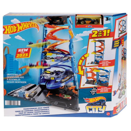 Universul Copiilor - HOT WHEELS CITY TURNUL DE CURSE