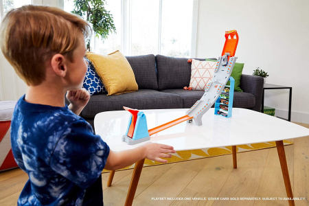 HOT WHEELS LANSATOR CU MASINUTA POWER UP THE HILL [2]