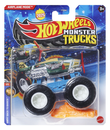 Universul personajelor preferate - HOT WHEELS MONSTER TRUCK MASINUTA AIRPLANE MODE SCARA 1:64
