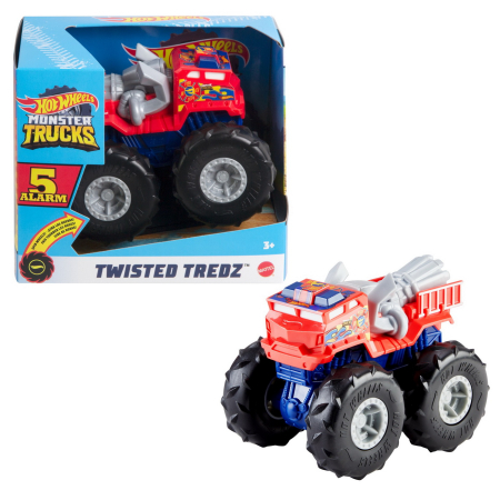 HOT WHEELS MONSTER TRUCK MASINUTA TWISTER TREDZ 5 ALARM SCARA 1:43 [4]