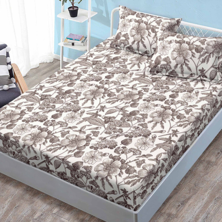 Textile pentru casă - Husa de pat elegance + 2 fete perna (he11)