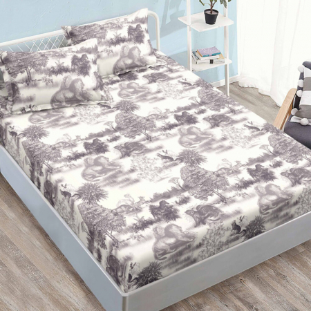 Textile pentru casă - Husa de pat elegance + 2 fete perna (he14)