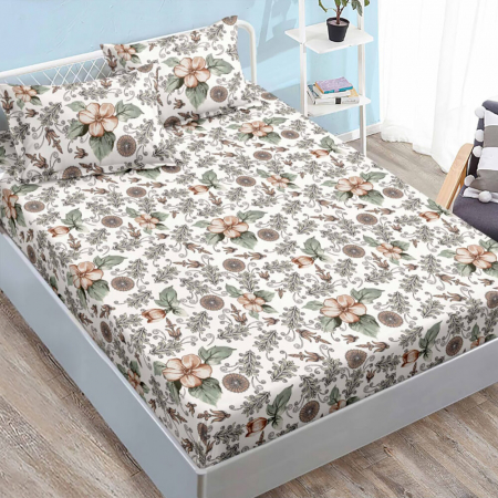 Textile pentru casă - Husa de pat elegance + 2 fete perna (he8)