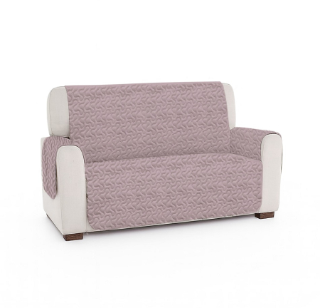 Textile pentru casă - Husa matlasata canapea 2 locuri, mov