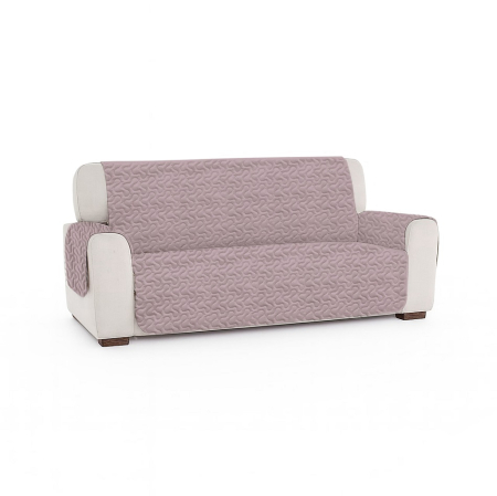 Textile pentru casă - Husa matlasata canapea 3 locuri, alb