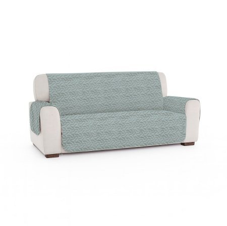 Textile pentru casă - Husa matlasata canapea 3 locuri, gri deschis