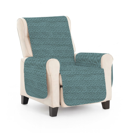 Textile pentru casă - Husa matlasata fotoliu,maro