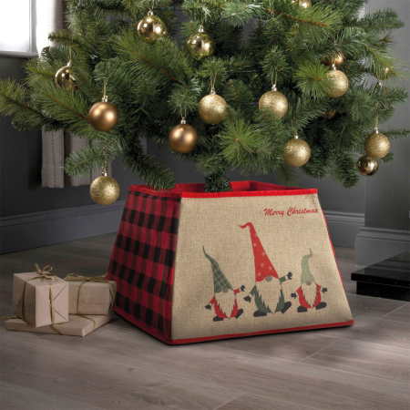 Produse de Crăciun - Husă pentru suport brad - elf - 55 x 26 cm