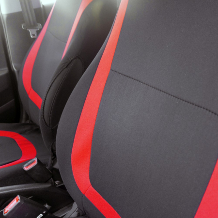Huse universale pentru scaune auto - roșii - CARGUARD [2]