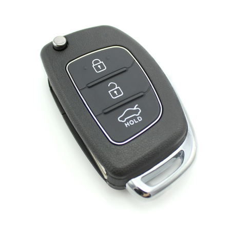 Hyundai - Carcasa cheie tip briceag, 3 butoane [3]