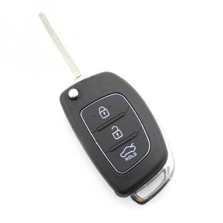  Hyundai - Hyundai - Carcasa cheie tip briceag, 3 butoane