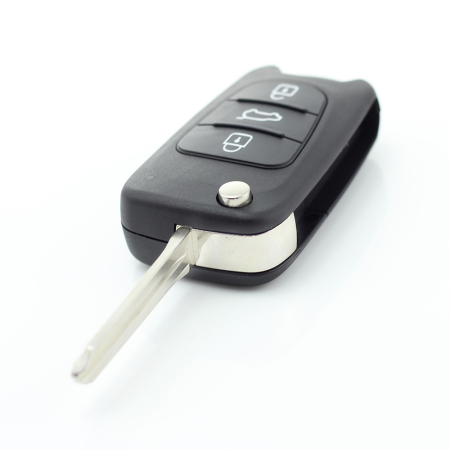 Hyundai - Carcasa cheie tip briceag, 3 butoane, lama pe stanga [6]