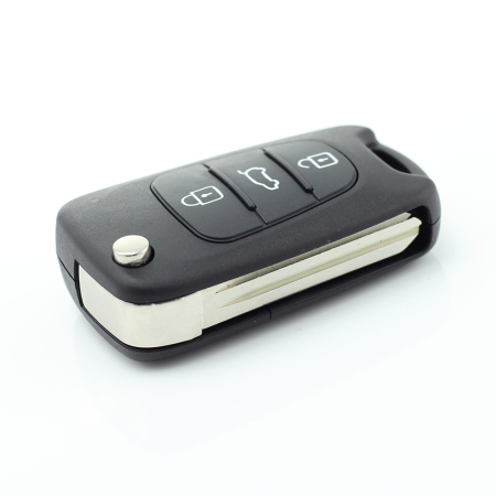 Hyundai - Carcasa cheie tip briceag, 3 butoane, lama pe stanga [7]