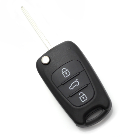  Hyundai - Hyundai i30 si ix35  - Carcasa cheie tip briceag, 3 butoane