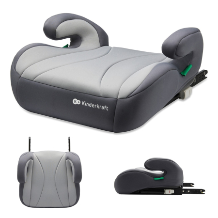 INALTATOR AUTO KINDERKRAFT BOOST, I-SIZE 135-150 CM, GREY [1]