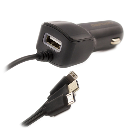 Accesorii diverse - Încărcător universal cu încărcare rapidă Type-C - Micro-USB, iPhone - CARGUARD