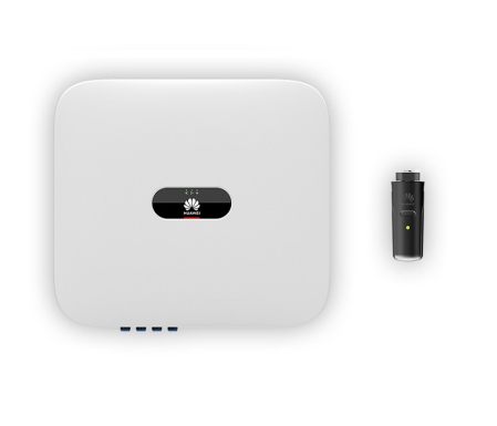 Sisteme fotovoltaice - Invertor Huawei 4KW - Trifazat- hibrid - Dongle Wifi inclus