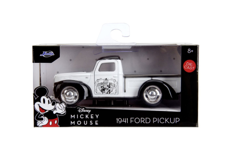 Mașinuțe, Motociclete, Elicoptere, Avioane - JADA DISNEY MICKEY MOUSE MASINUTA METALICA FORD PICKUP 1941 SCARA 1:32