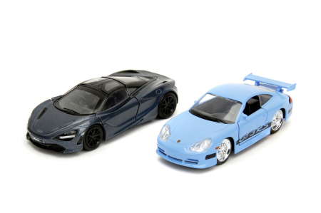 JADA FAST AND FURIOUS LEGACY SET 2 MASINUTE METALICE PORSCHE 911 GT3 RS SI MCLAREN 720S SCARA 1:32 [1]