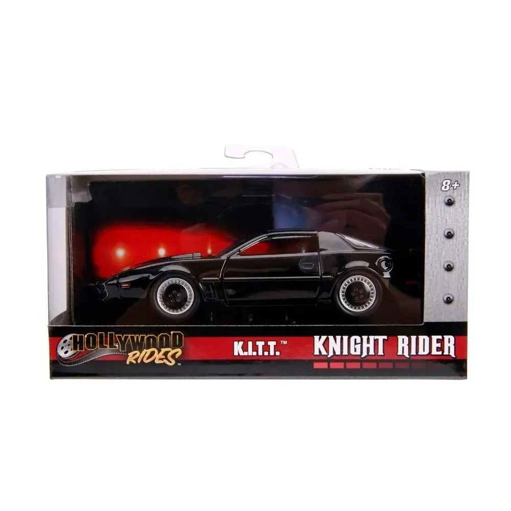 Mașinuțe, Motociclete, Elicoptere, Avioane -  JADA HOLLYWOOD RIDES MASINUTA METALICA KITT KNIGHT RIDER  SCARA 1 LA 32