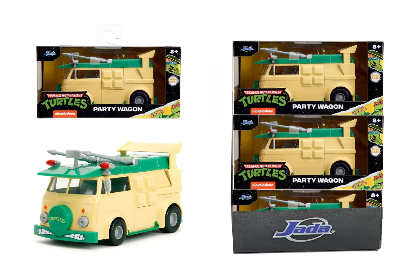 JADA MASINUTA METALICA VAGONUL DE PETRECERE AL TESTOASELOR SCARA 1 LA 32 [7]