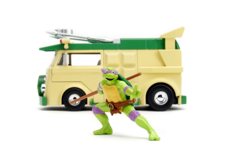 JADA NINJA SET FIGURINA DONATELLO SI VAGONUL DE PETRECERE 1:24 [3]