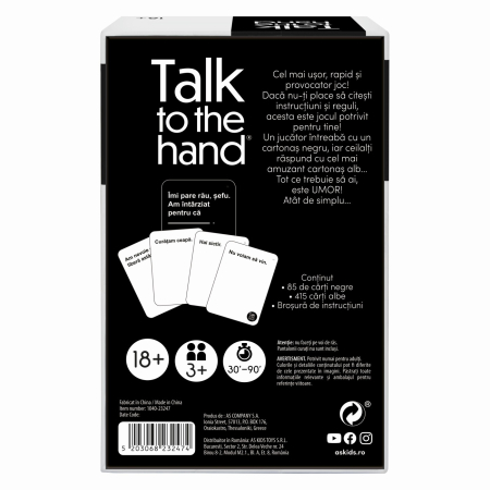 JOC DE SOCIETATE TALK TO THE HAND IN LIMBA ROMANA [6]