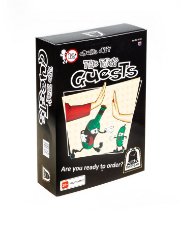 Jocuri și cărți de joc - JOC THE TIPSY GUESTS IN LIMBA ENGLEZA