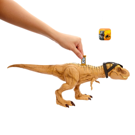 JURASSIC WORLD DINO TRACKERS HUNT 'N CHOMP DINOZAUR TYRANNOSAURUS REX  [5]